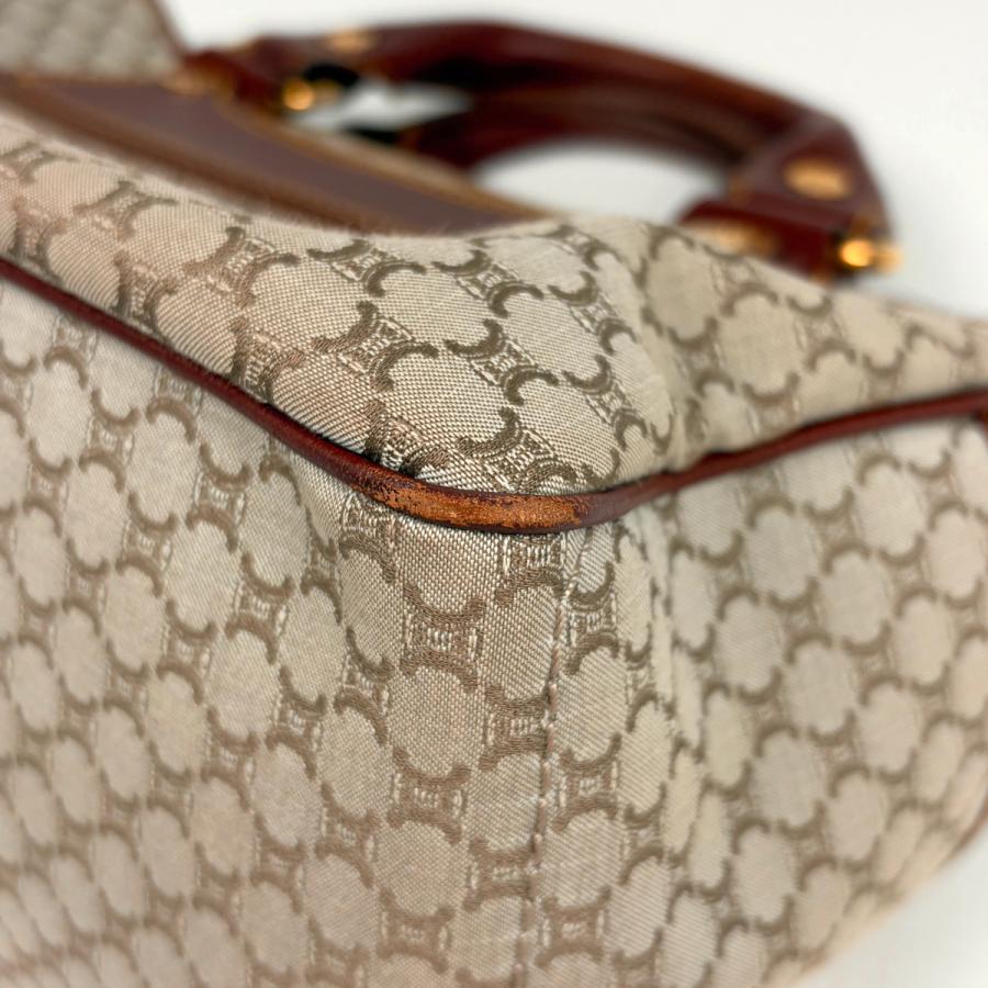 CELINE（セリーヌ） ブギーバッグ マカダム柄 ハンドバッグ キャンバス