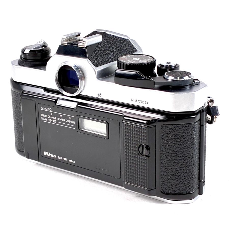 ニコン Nikon NEW FM2 シルバー ボディ フィルム マニュアルフォーカス 一眼レフカメラ 中古