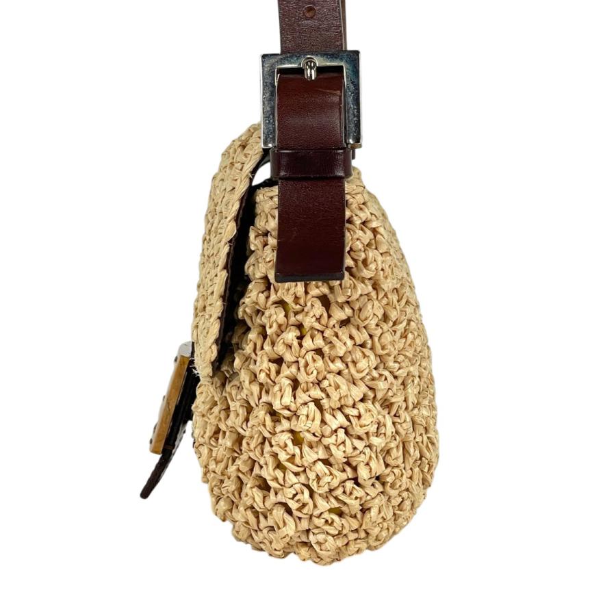 FENDI（フェンディ） ズッカロゴ マンマバゲット ハンドバッグ ワン 