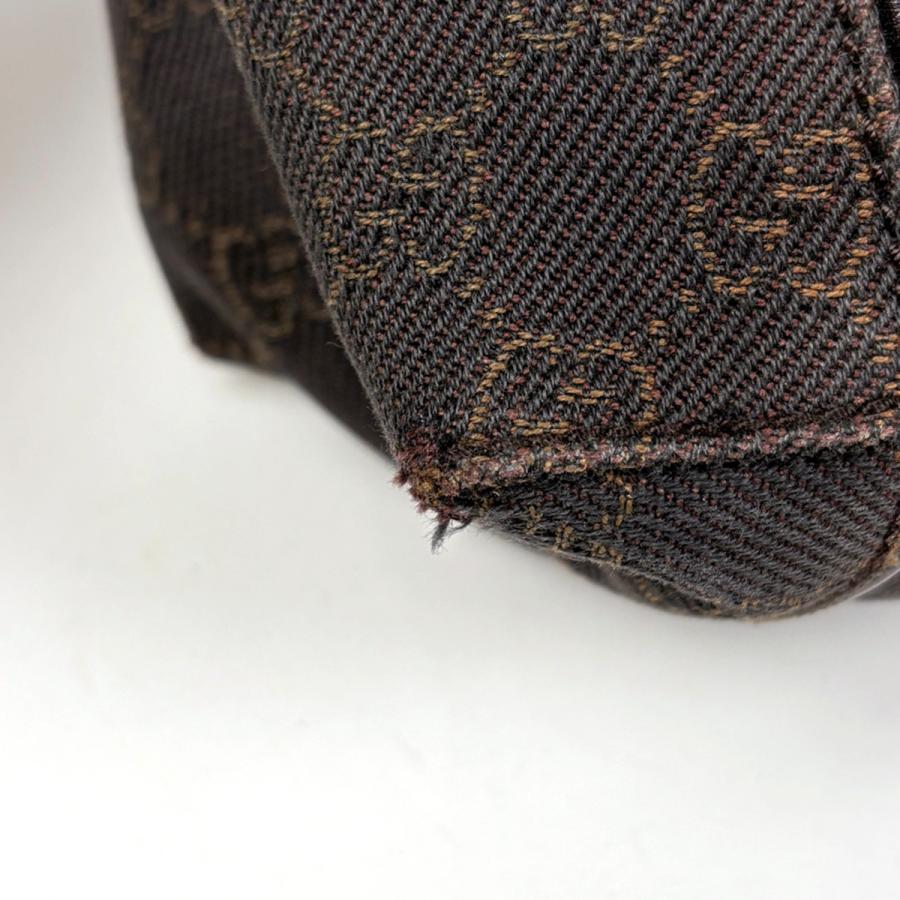 GUCCI（グッチ） GUCCI GG柄 ハンドバッグ GGキャンバス ブラウン 