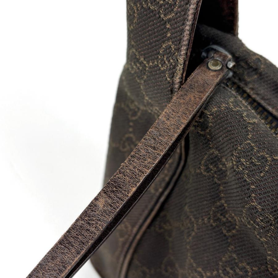 GUCCI（グッチ） GUCCI GG柄 ハンドバッグ GGキャンバス ブラウン 