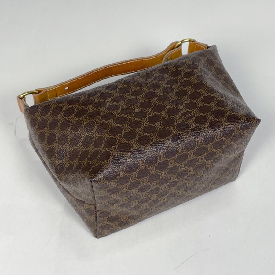 CELINE（セリーヌ） マカダム柄 ハンドバッグ ポーチ ハンドバッグ