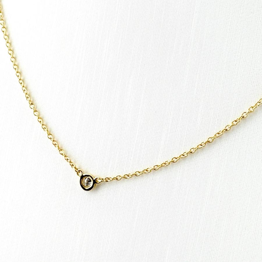 TIFFANY&Co.（ティファニー） バイザヤード ネックレス YG イエロー 