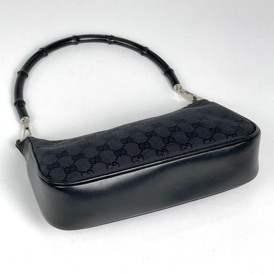 GUCCI（グッチ） GUCCI GG柄 ショルダーバッグ ハンドバッグ バンブー