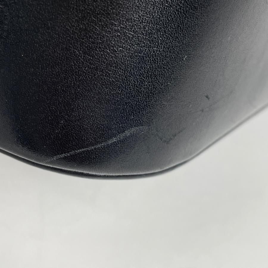 グッチ GUCCI GG柄 ショルダーバッグ ハンドバッグ バンブー ショルダーバッグ GGキャンバス ブラック 0013865 レディース 中古