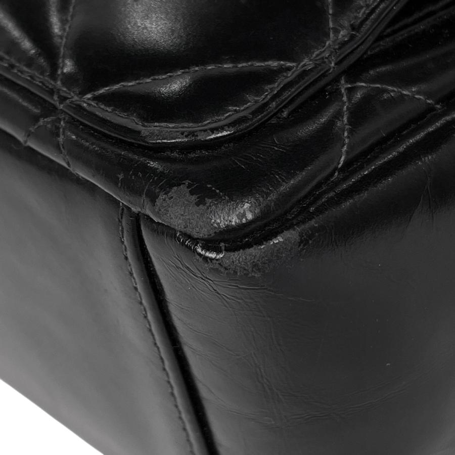 シャネル CHANEL ココマーク ショルダーバッグ ハンドバッグ マトラッセ ショルダーバッグ レザー ブラック レディース 中古_5