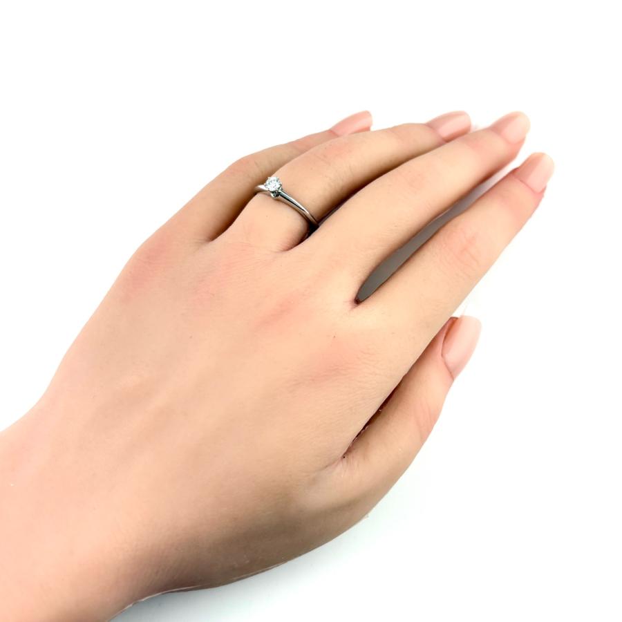 TIFFANY&Co.（ティファニー） ソリテール リング プラチナ 指輪 