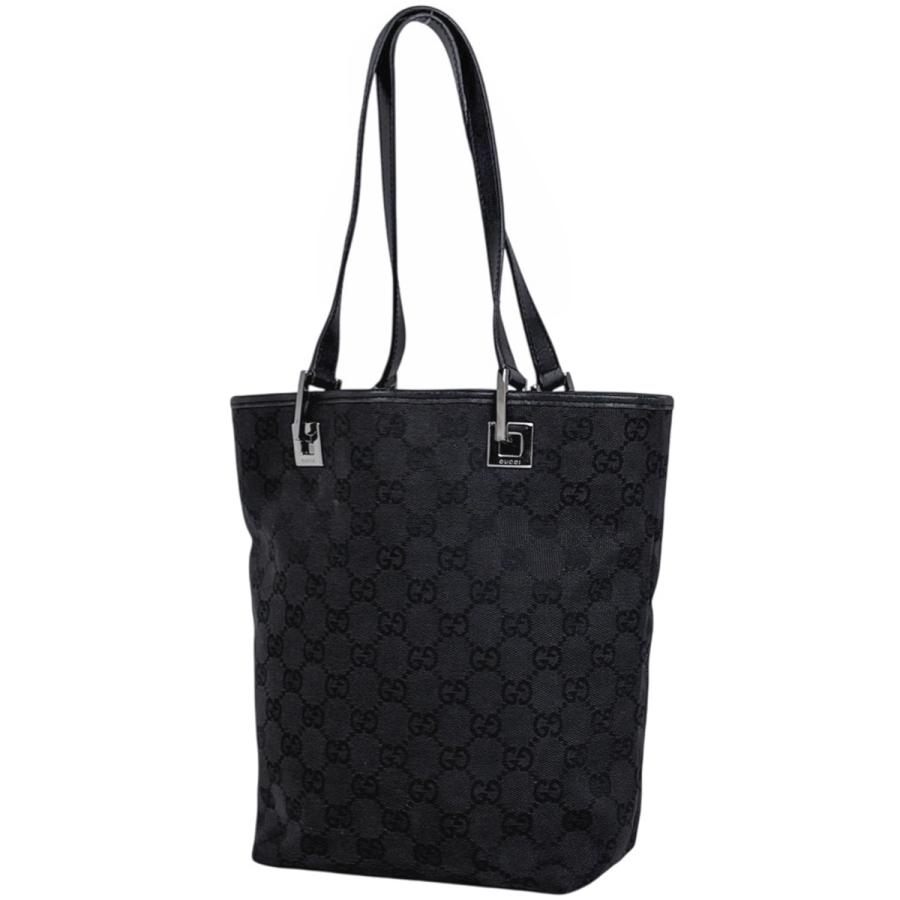✨GUCCI✨グッチ✨GG柄✨キャンバス✨ブラック✨ヴィンテージ✨トートバッグ✨ GUCCI（グッチ） GUCCI GG柄 トートバッグ GGキャンバス ブラック