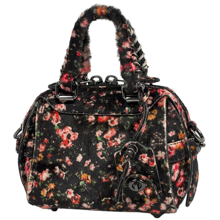 COACH（コーチ） ロゴ ハンドバッグ 花柄 フラワー ハンドバッグ