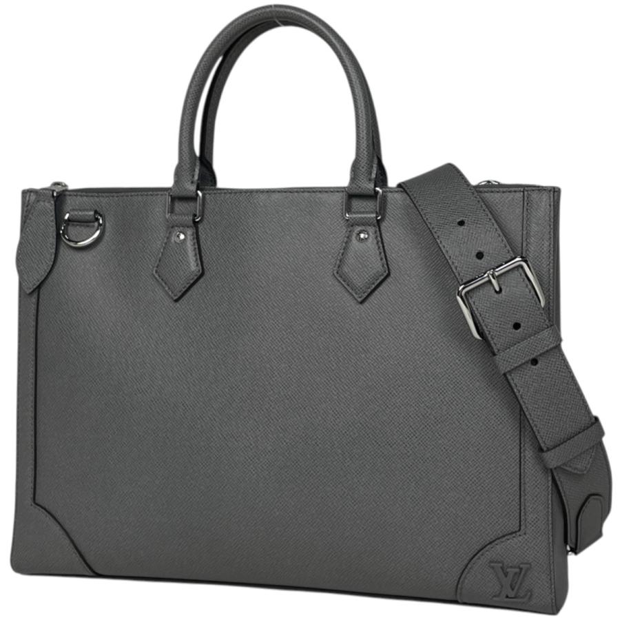 ルイヴィトン タイガ ブリーフケース グレー LOUIS VUITTON（ルイ・ヴィトン） スリム ブリーフケース 手提げ 2WAY