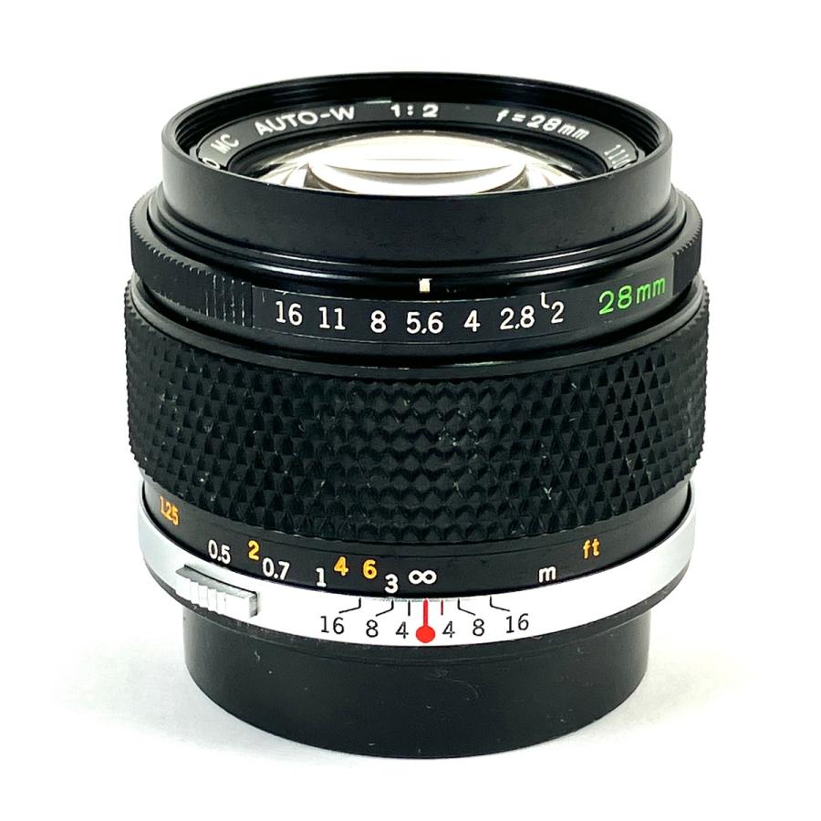 【中古】OLYMPUS オリンパス ZUIKO MC AUTO-W 28mm f/2 オリンパス OLYMPUS ZUIKO MC AUTO-W 28mm F2 一眼カメラ用レンズ