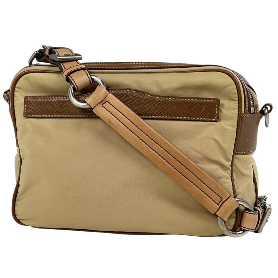 PRADA（プラダ） ロゴプレート ショルダーバッグ 2WAY セカンドバッグ 