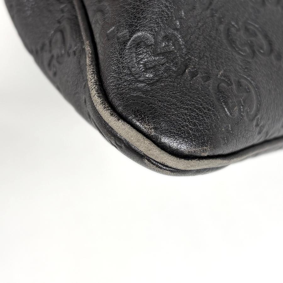 ✨GUCCI✨グッチ✨GG柄✨ブラック✨201446✨ショルダーバッグ✨ GUCCI（グッチ） グッチシマ ショルダーバッグ GG柄 シグネチャー
