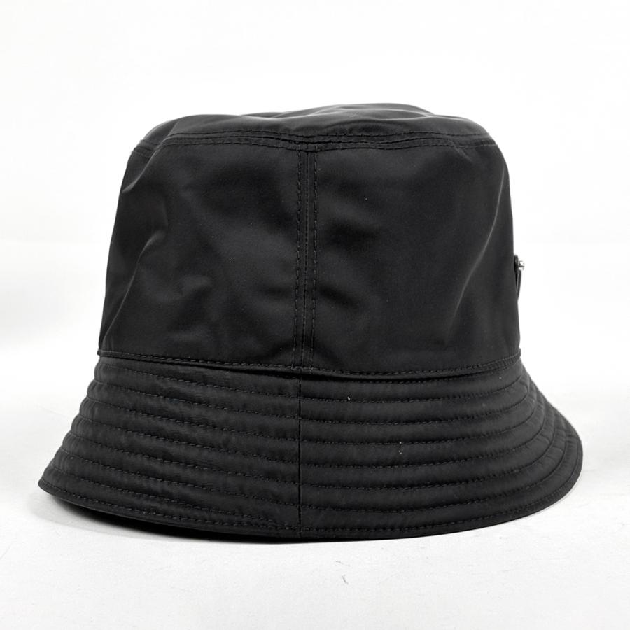 PRADA（プラダ） ロゴプレート バケットハット RE-NYLON 帽子 ハット 