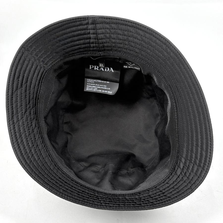 PRADA（プラダ） ロゴプレート バケットハット RE-NYLON 帽子 ハット  