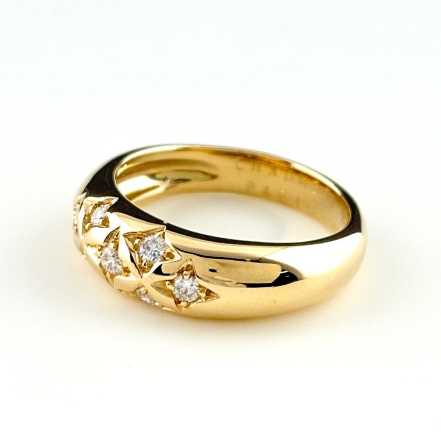CHAUMET（ショーメ） メレダイヤ デザインリング YG イエローゴールド
