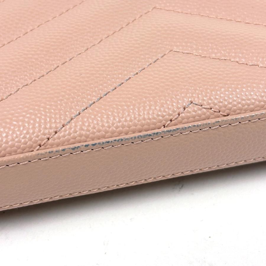 サンローランパリ SAINT LAURENT PARIS ロゴ チェーン ウォレット
