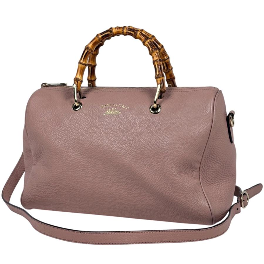 GUCCI（グッチ） バンブー ハンドバッグ 2WAY ショルダーバッグ