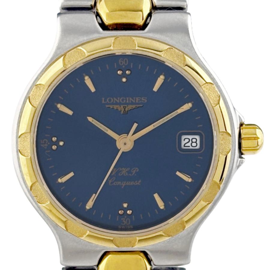 LONGINES（ロンジン） コンクエスト L1.113.3 腕時計 SS GP クォーツ 