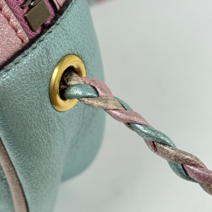 GUCCI（グッチ） ホースビット ショルダーバッグ レザー グリーン