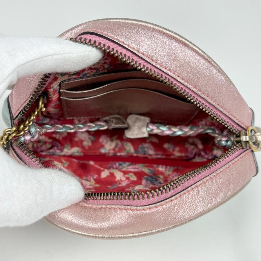 GUCCI（グッチ） ホースビット ショルダーバッグ レザー グリーン 