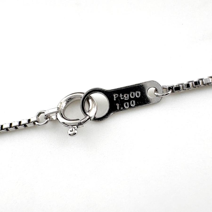 ダイヤモンド デザインネックレス プラチナ ペンダント ネックレス Pt900 Pt850 ダイヤモンド レディース 中古_4