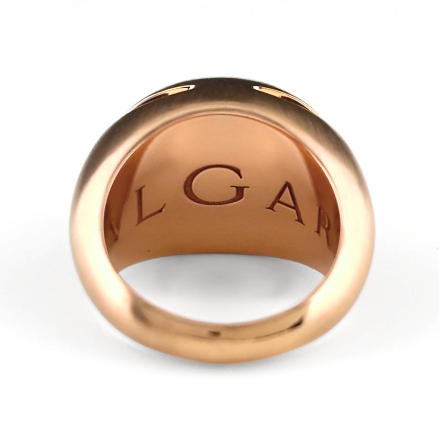 BVLGARI（ブルガリ） カボション リング PG ピンクゴールド 指輪