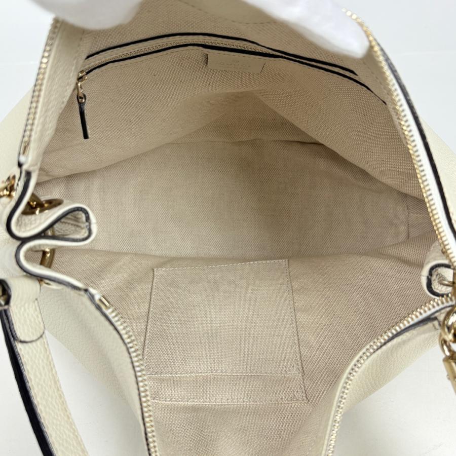 GUCCI グッチ　ハンドバッグ　2way ソーホー　インターロッキング　レザー GUCCI（グッチ） ソーホー ハンドバッグ 2WAY インターロッキングG