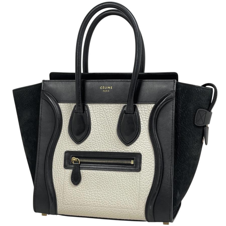 CELINE（セリーヌ） ラゲージ マイクロショッパー バイカラー トート