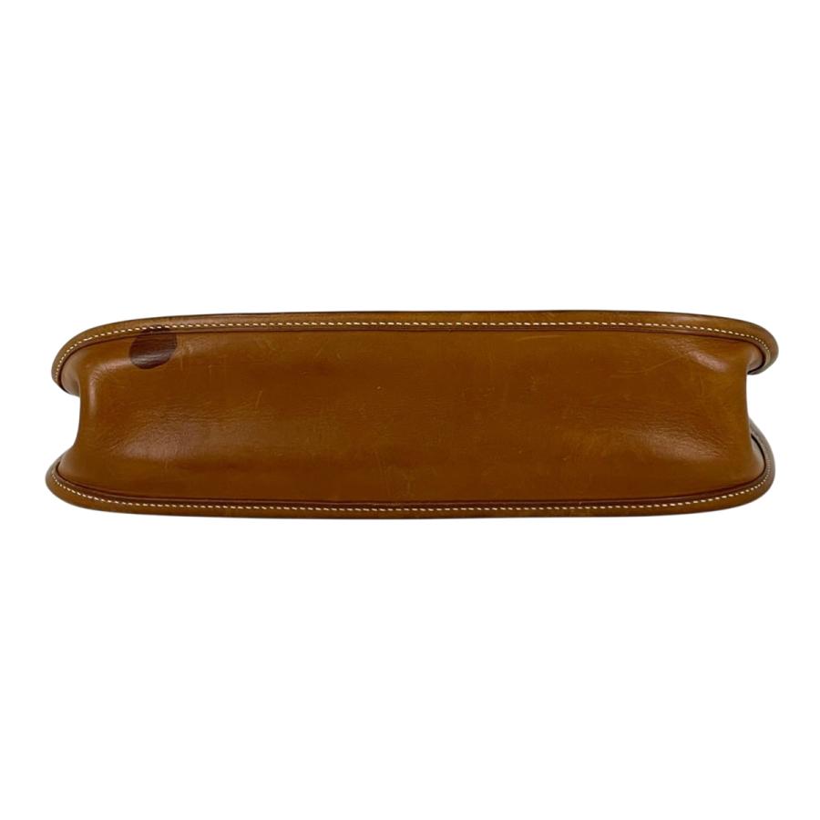 エルメス HERMES エヴリン1 PM パンチング Hロゴ ショルダーバッグ エバーカーフ ブラウン E レディース 中古_4