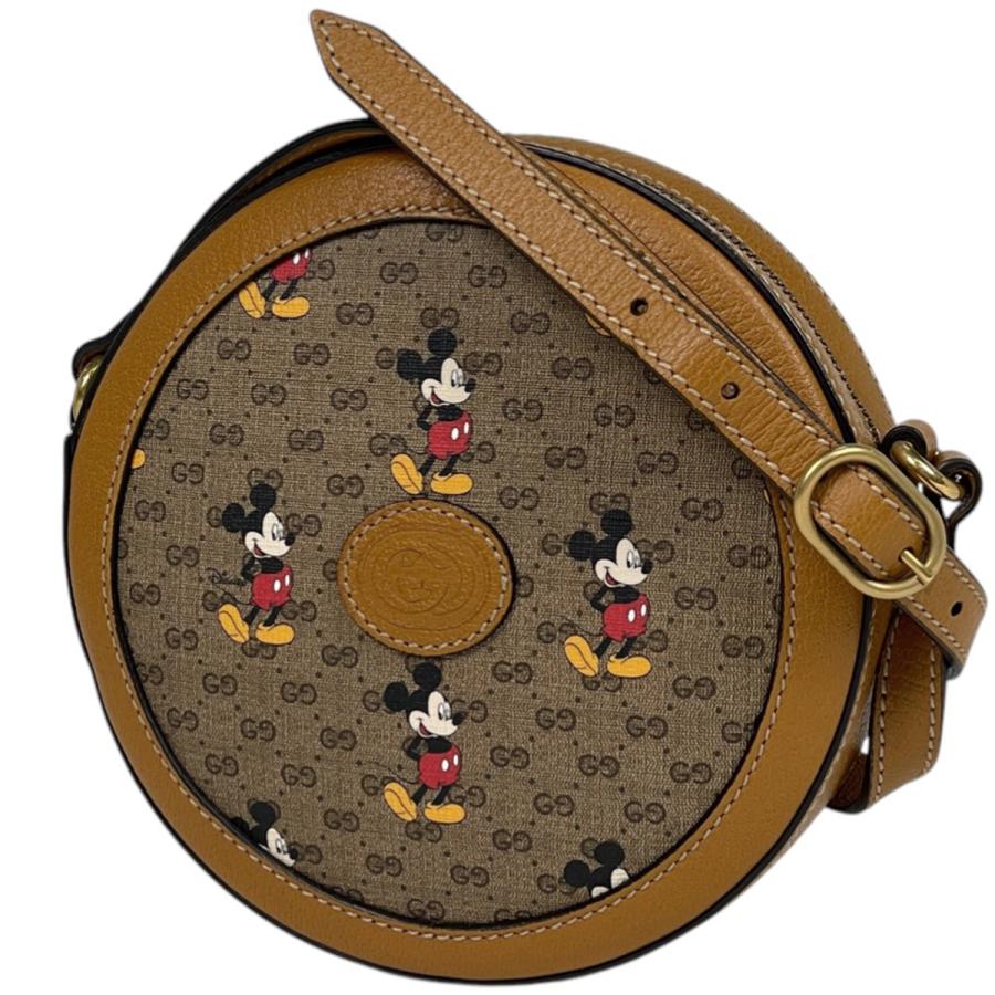 ディズニー　ジノリコラボ　小物入れ GUCCI GGスプリーム 662129 イエロー ベージュ ペンケース ディズニーコラボ 小物入れ
