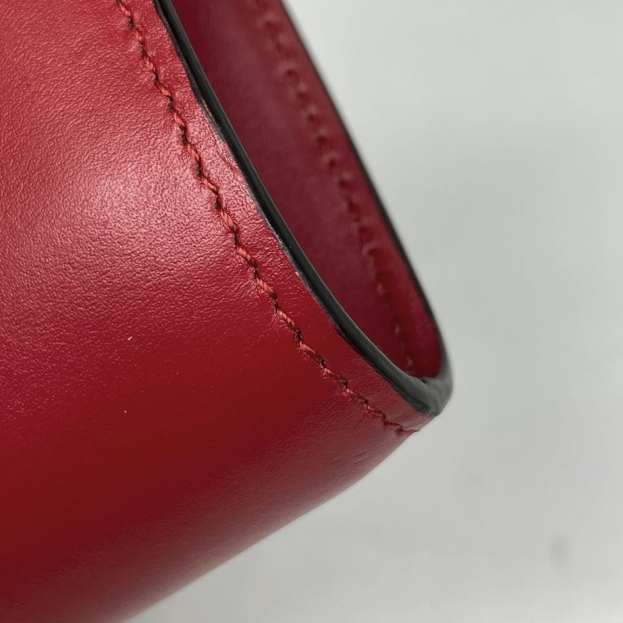 グッチ GUCCI ズゥミ チェーン ショルダーバッグ 2WAY ハンドバッグ ショルダーバッグ レザー レッド 572375 レディース 中古_2