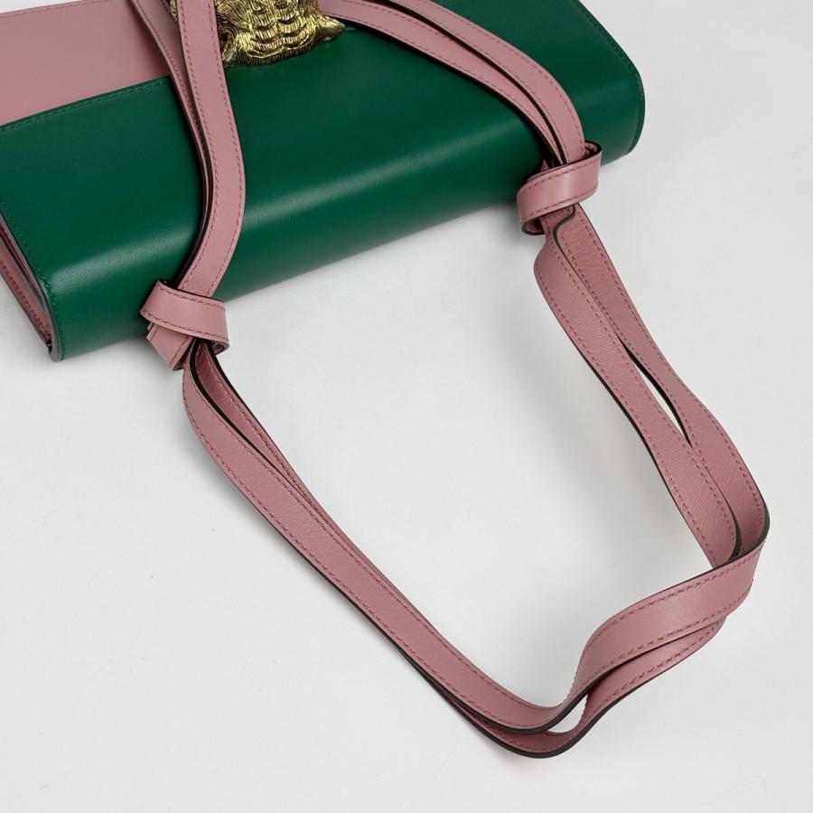 GUCCI（グッチ） アニマリエ タイガーヘッド 肩掛け ショルダーバッグ