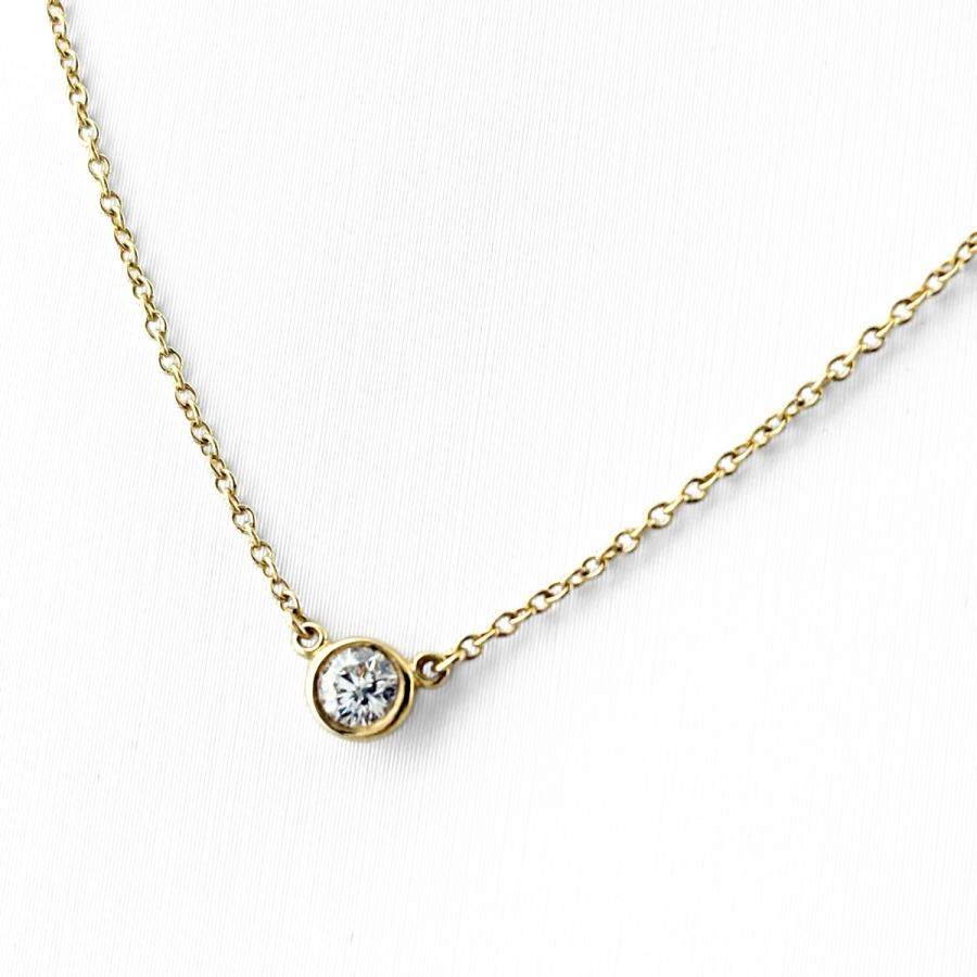 TIFFANY&Co.（ティファニー） バイザヤードネックレス YG イエロー