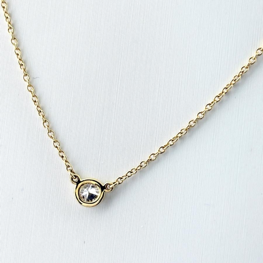 TIFFANY&Co.（ティファニー） バイザヤードネックレス YG イエロー