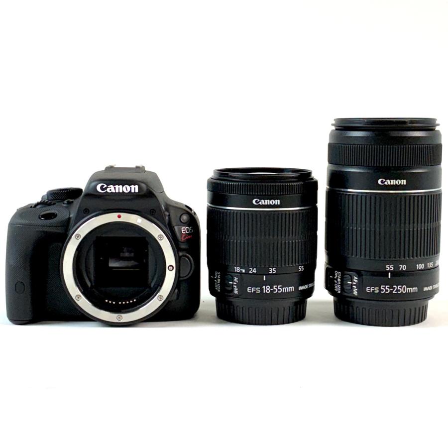 キヤノン EOS Kiss X7 ダブルズームキット 一眼レフ カメラ 中古 キヤノン Canon EOS Kiss X7 ダブルズームキット デジタル 一眼レフ