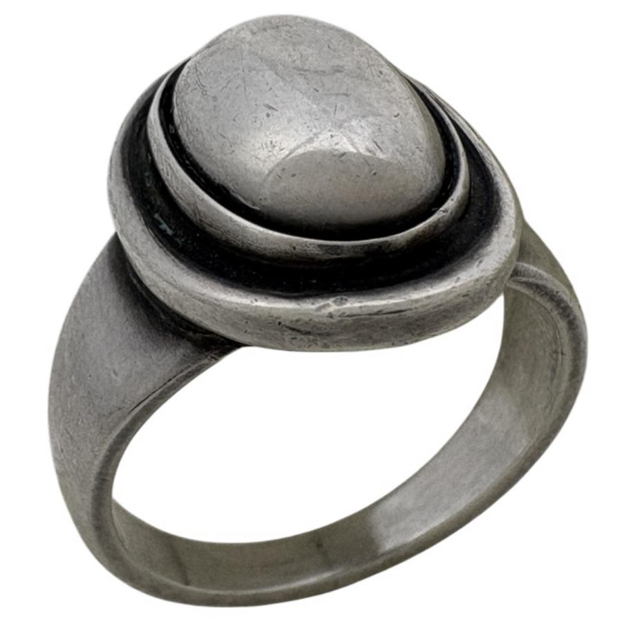 ジョージジェンセン Georg Jensen オーバル リング 指輪 46B 15号