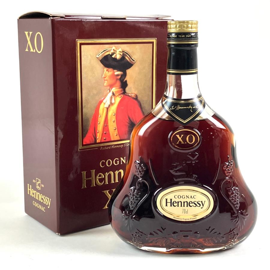 Hennessy XO コニャック 金キャップ箱入り 700ml クリアボトル 【公式