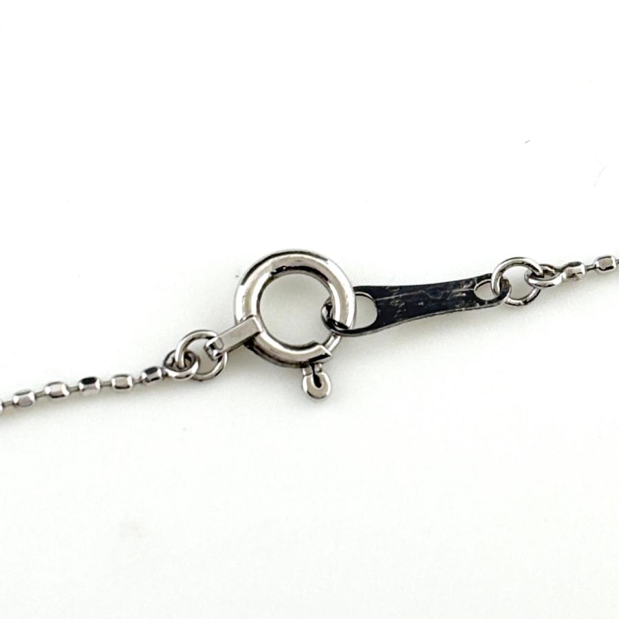 メレダイヤ デザインネックレス プラチナ ペンダント ネックレス Pt900 Pt850 ダイヤモンド レディース 中古_4