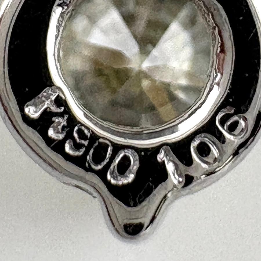 メレダイヤ デザインネックレス プラチナ ペンダント ネックレス Pt900 Pt850 ダイヤモンド レディース 中古_5