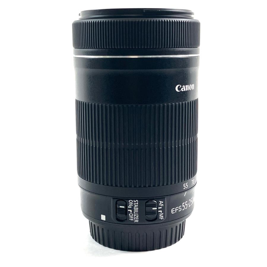 キヤノン Canon EF-S 55-250mm F4-5.6 IS STM 一眼カメラ用レンズ（オートフォーカス） 中古
