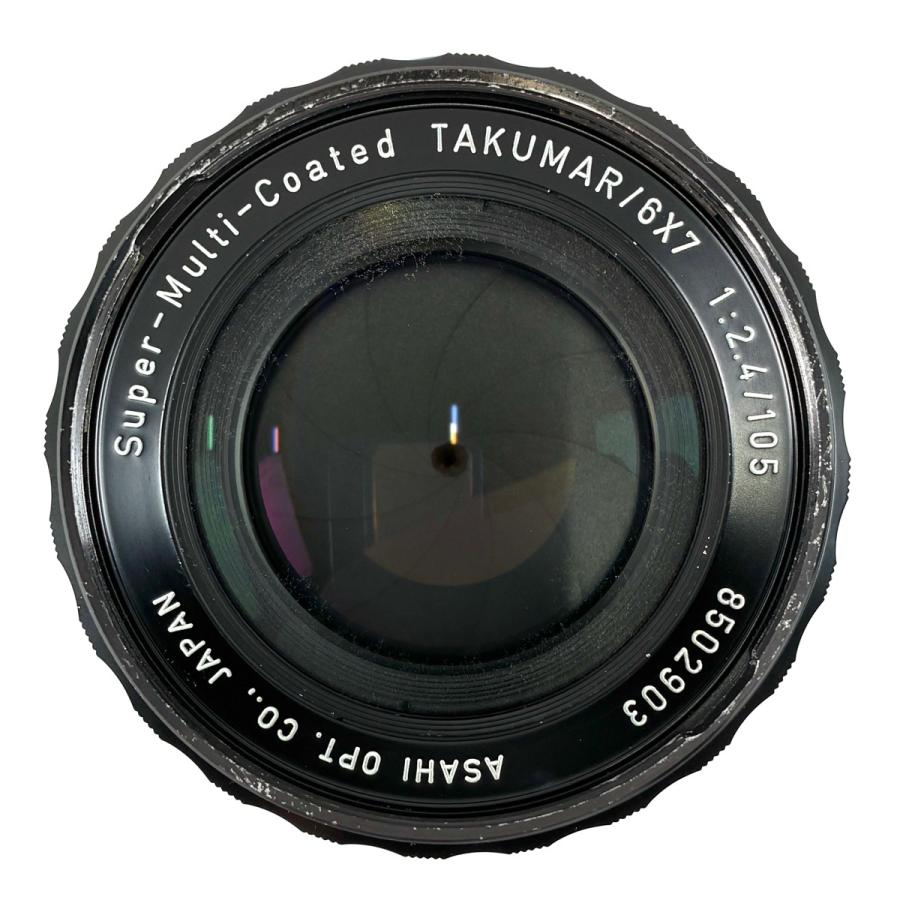 ペンタックス PENTAX TAKUMAR 6X7 105mm F2.4 67 バケペン用 中判