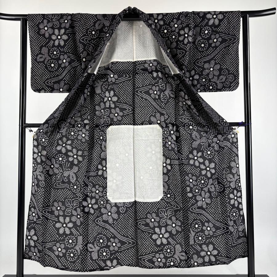 浴衣 美品 名品 身丈152cm 裄丈63cm 綿 【中古】 美品】 浴衣 身丈153.5cm 裄丈63cm 綿 名品 【中古】の通販 by