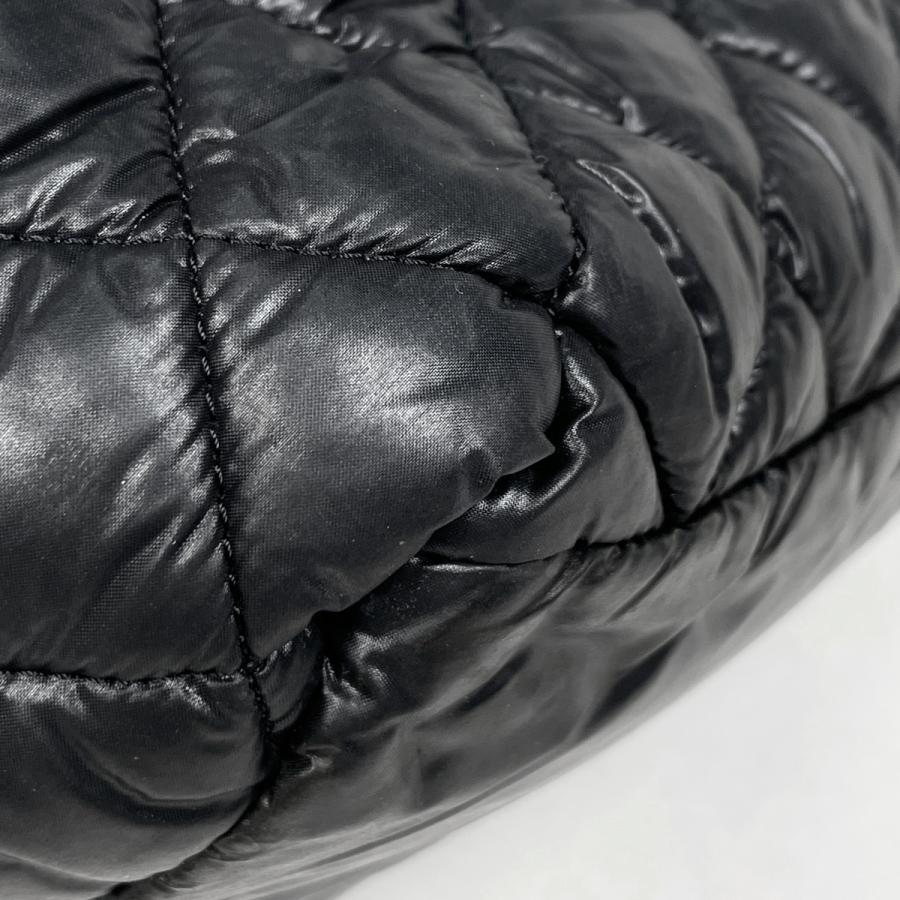 シャネル CHANEL コココクーン スモール トートバッグ ココマーク ハンドバッグ トートバッグ ナイロン ブラック レディース 中古_2