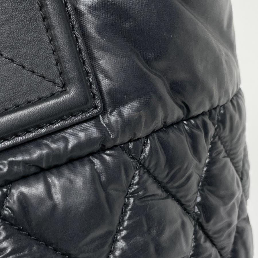 シャネル CHANEL コココクーン スモール トートバッグ ココマーク ハンドバッグ トートバッグ ナイロン ブラック レディース 中古_3