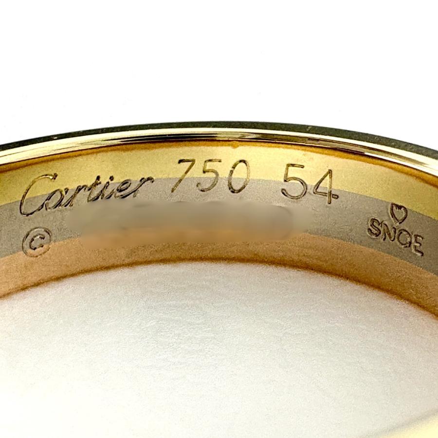 Cartier（カルティエ） スリーカラー リング YG イエローゴールド PG