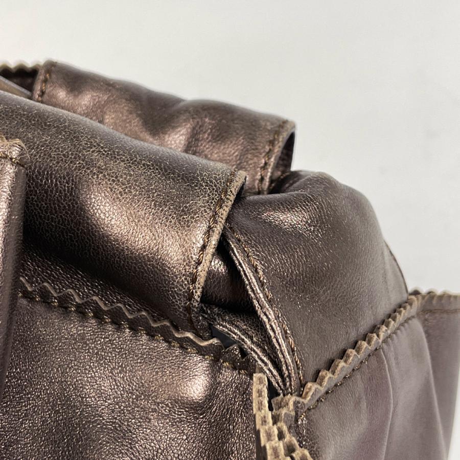 LOEWE（ロエベ） ナッパアイレ アナグラム ハンドバッグ レザー