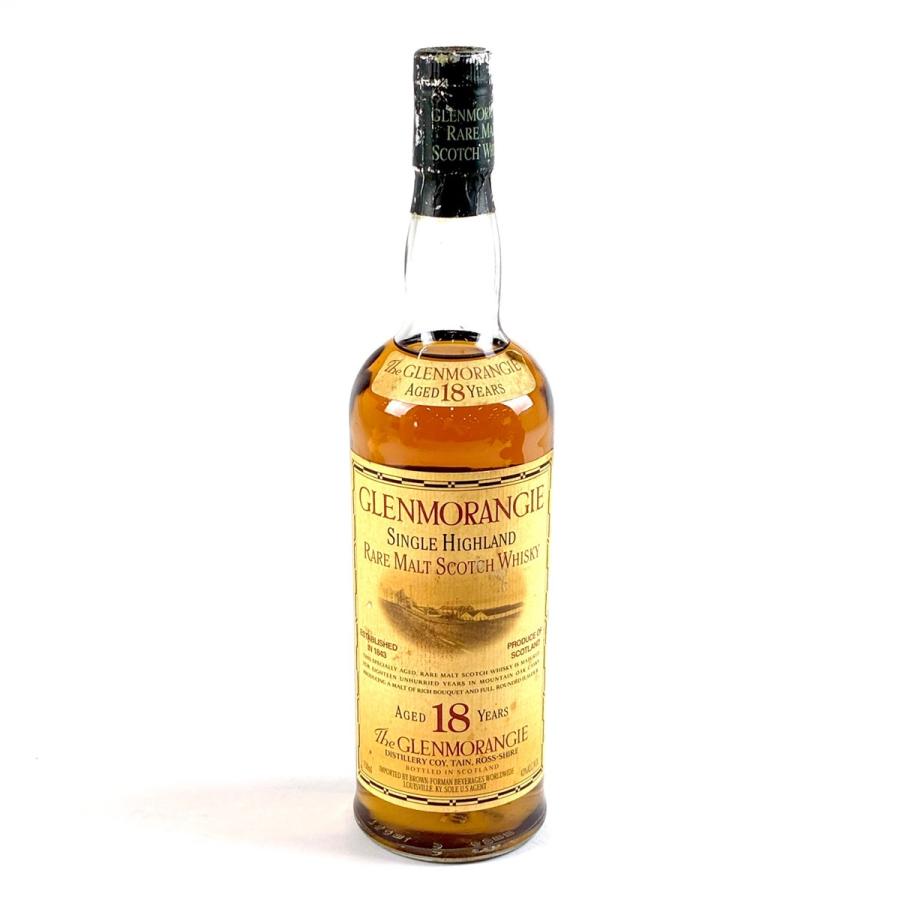 グレンモーレンジ Glenmorangie 18年 オールドボトル 750ml スコッチ 