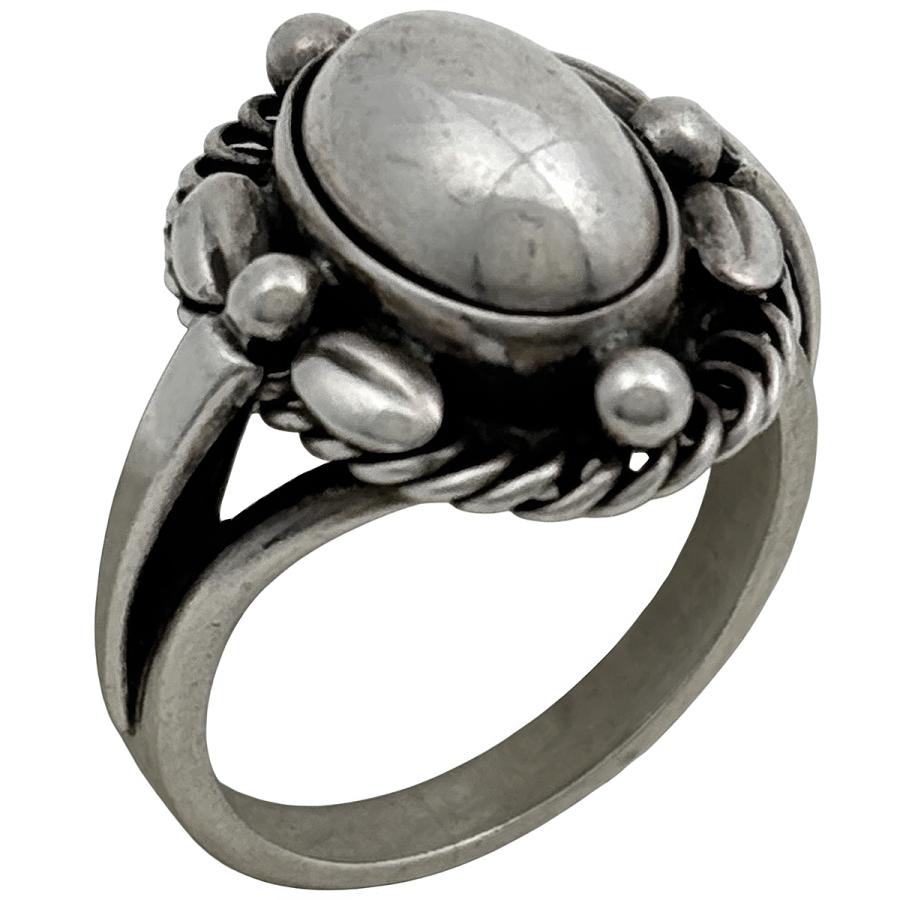 【希少】ジョージジェンセン 1A コンビ リング 指輪 9.5号 925 K18 ジョージジェンセン Georg Jensen 1A リング 指輪 ムーンライト
