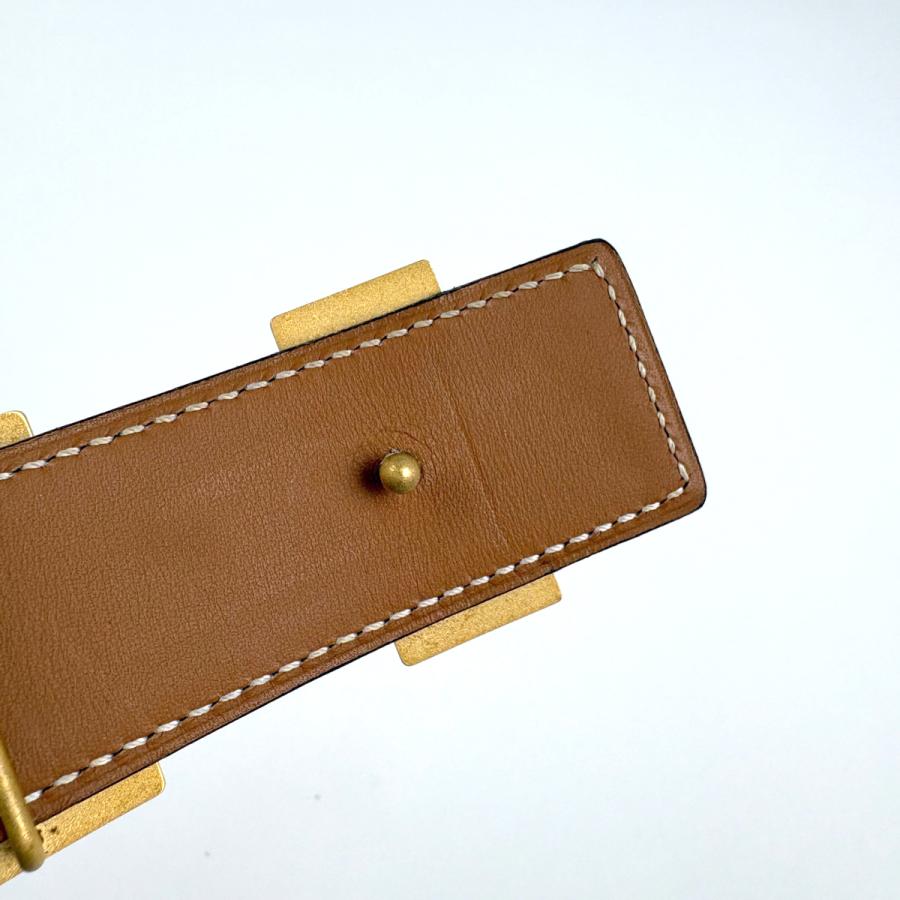 HERMES（エルメス） コンスタンス リバーシブル Hベルト 〇X刻印